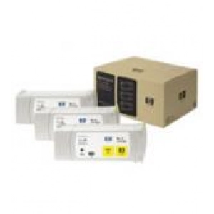 Oryginalny komplet tuszy C5075A (3 sztuki) Żółty ultrafiolet